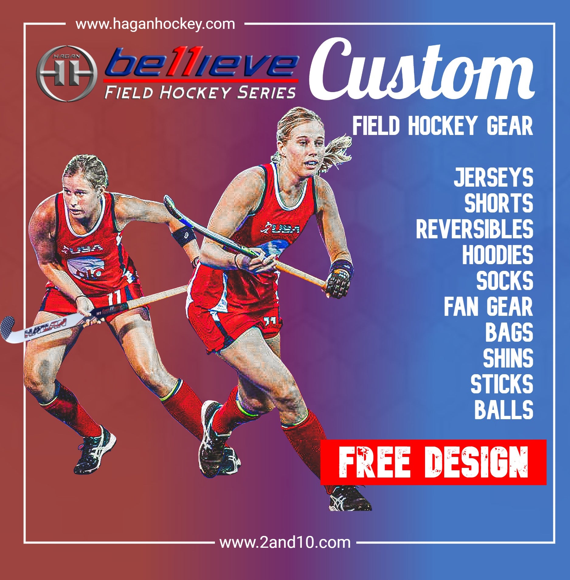 Design Field Hockey Kit