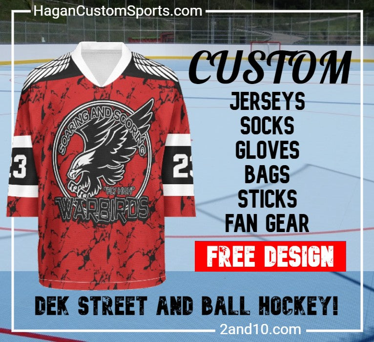 Custom Hockey Jerseys - Work With A Hockey Jersey Designer