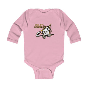 Infant Long Sleeve Bodysuit -BOMBERS