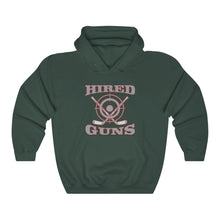 Hooded Sweatshirt - (12 colors available) - Hired guns