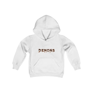 2 SIDED Youth Heavy Blend Hooded Sweatshirt(16 COLORS ) - DEMON