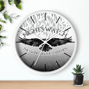 Wall clock - Nightswatch