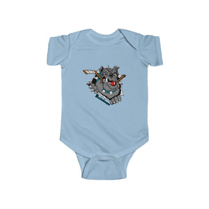 Infant Fine Jersey Bodysuit - Bulldogs