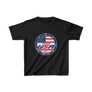 Kids Heavy Cotton™ Tee - USA 2 - (13 colors available)