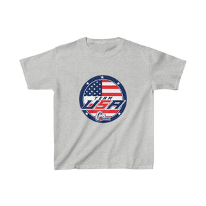 Kids Heavy Cotton™ Tee - USA 2 - (13 colors available)