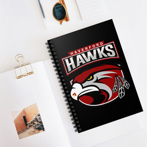 Spiral Notebook - Ruled Line haverford hawks