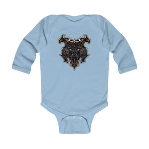 2 SIDED  Infant Long Sleeve Bodysuit -DEMON