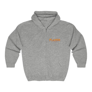 Unisex Heavy Blend™ Full Zip Hooded Sweatshirt - FLAMES
