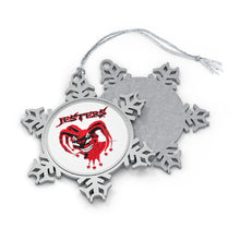 Pewter Snowflake Ornament - Jesters