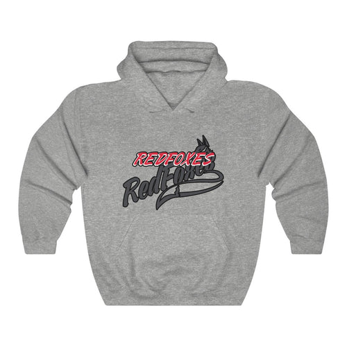 Hooded Sweatshirt - (12 colors available) - RED FOXES