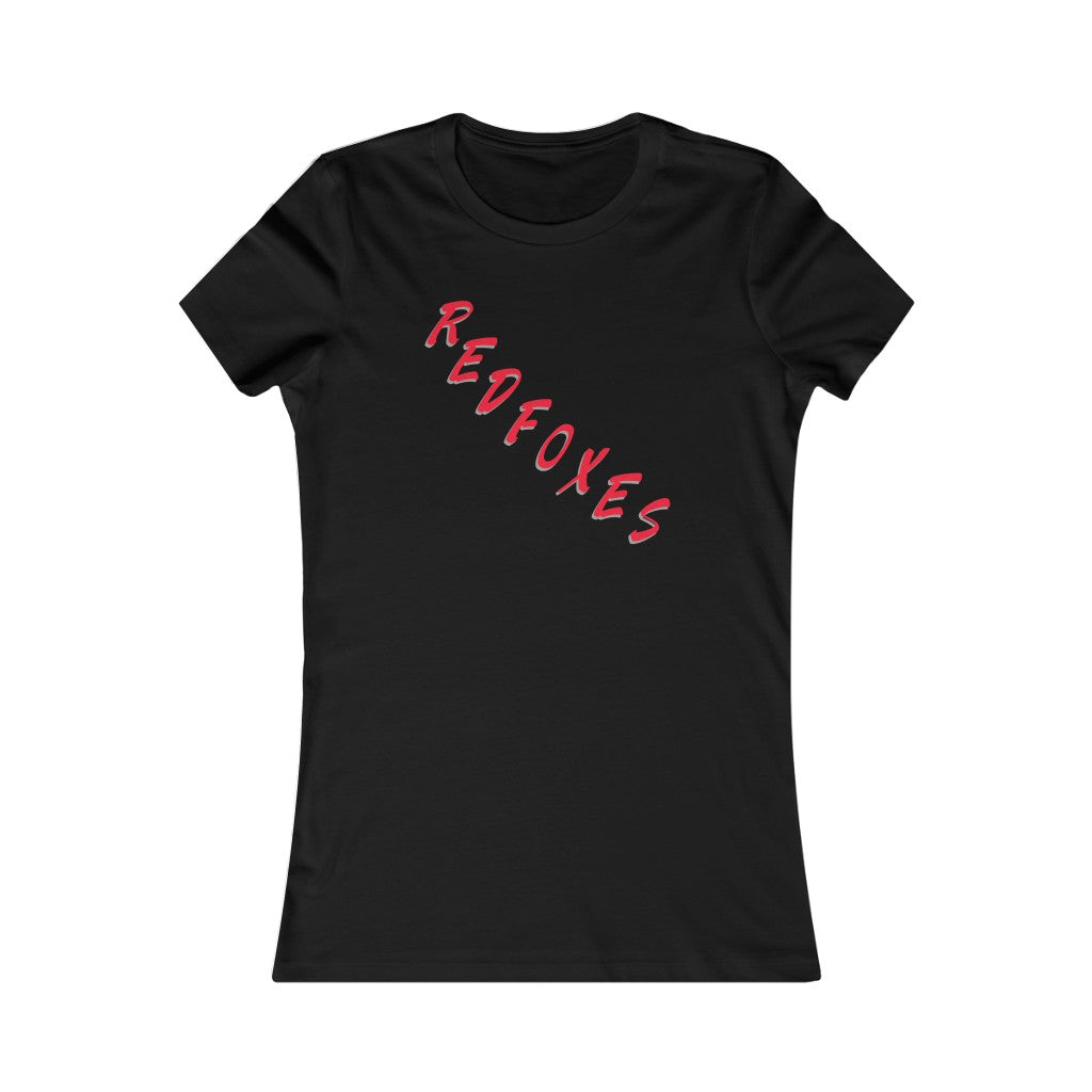 Women's Favorite Tee- RED FOXES