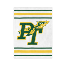 PT Basketball Velveteen Minky Blanket