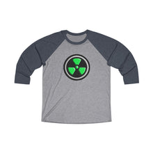 Unisex Tri-Blend 3/4 Raglan Tee- CHERNOBYL