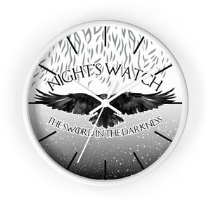 Wall clock - Nightswatch