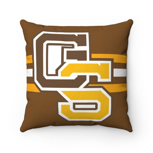GS Spun Polyester Square Pillow