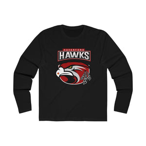 Men's Long Sleeve Crew Tee - Haverford Hawks