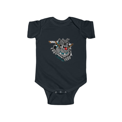 Infant Fine Jersey Bodysuit - Bulldogs