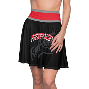 Women's Skater Skirt -RED FOXES