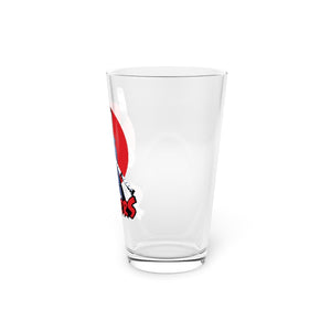 Pint Glass, 16oz slashers