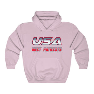 Unisex Heavy Blend™ Hooded Sweatshirt 12 COLOR - GREY PATRIOTS