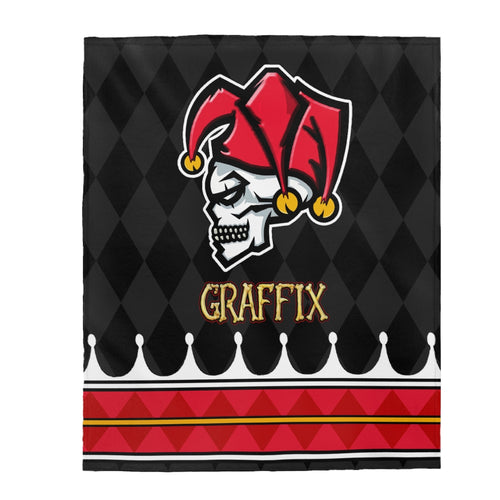 Velveteen Plush Blanket - Graffix