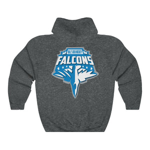 2 SIDED Hooded Sweatshirt - (12 colors available) - FALCONS