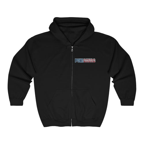 2 sided Unisex Heavy Blend™ Full Zip Hooded Sweatshirt - punishers
