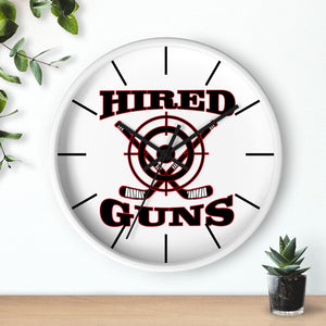 Wall clock - Hired Guns