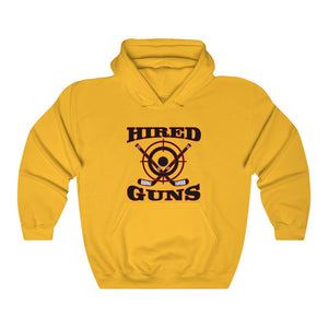 Hooded Sweatshirt - (12 colors available) - Hired guns_2