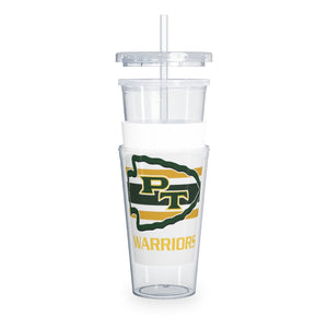 PT LAX Plastic Tumbler with Straw