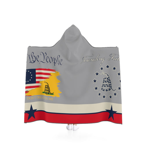 Hooded Blanket - (2 sizes) - FOUNDING FATHERS