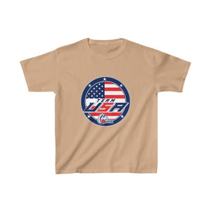 Kids Heavy Cotton™ Tee - USA 2 - (13 colors available)