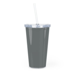 Kingsway Plastic Tumbler with Straw