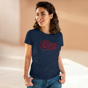 Women's Heavy Cotton Tee-  CHICAGO