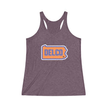 Women's Tri-Blend Racerback Tank - DELCO PHANTOMS