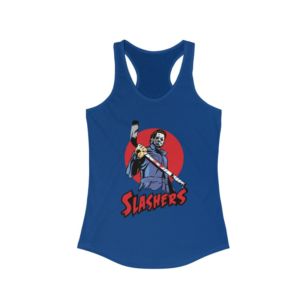 Women's Ideal Racerback Tank- SLASHERS