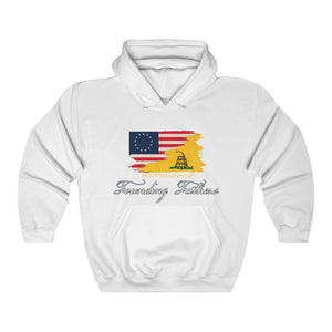 Unisex Heavy Blend™ Hooded Sweatshirt 12 COLOR -  FOUNDING FATHERS
