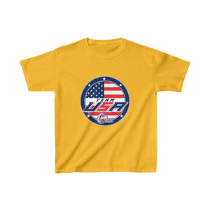 Kids Heavy Cotton™ Tee - USA 2 - (13 colors available)