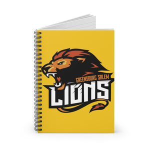 Spiral Notebook - Ruled Line GSHS Roar Logo