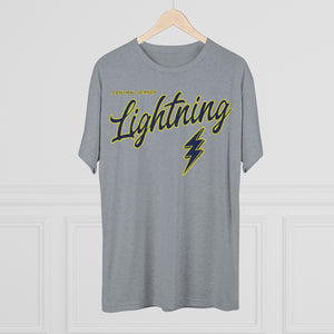 Men's Tri-Blend Crew (Soft Tee) - Lightning (10 colors available)