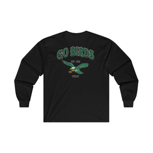 Ultra Cotton Long Sleeve Tee - Go Birds